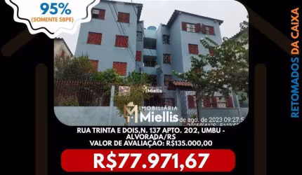 Imóvel Retomado CAIXA no bairro UMBU em Alvorada - OPORTUNIDADE ÚNICA!