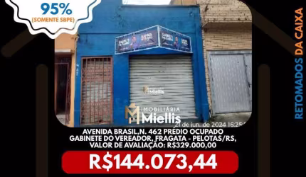 Imóvel Retomado CAIXA no bairro FRAGATA em PELOTAS - OPORTUNIDADE ÚNICA!