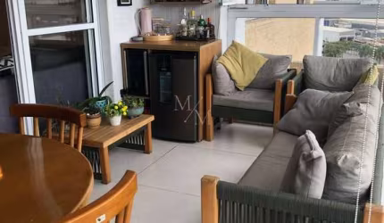 Apartamento com 3 dormitórios, varanda gourmet, lazer, na Ponta da Praia