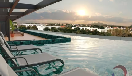 MARAVILHOSO APARTAMENTO DE 1 DORMITÓRIO NO NOVO CAMPECHE