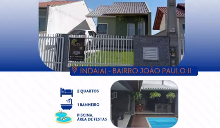 VENDO LINDA CASA MOBILIADA E COM PISCINA!!!