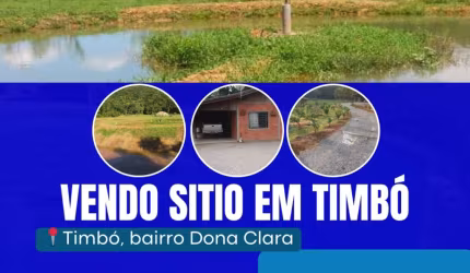 VENDO SITIO EM TIMBO