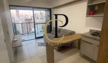Apto Blue Barra - 36 m² - Nascente  - Mobiliado - Andar Alto