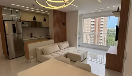 Apartamento, 2 dormitórios (1 suíte), varanda, Alvoradas Arboville Jacareí.