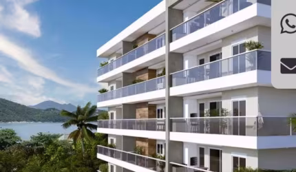 Apartamento, 2 Dormitórios ( 2 suítes), 1 vaga, Cian Itaguá, Ubatuba, Sp.