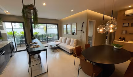 Apartamento 3 dormitórios ( 1 Suíte), 2 Vagas, Quadria RDC, Aquarius, Sjc.