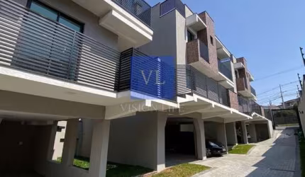 Sobrados novos e modernos com terraço