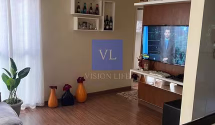 Apartamento aconchegante no Condomínio Cedros Residencial ? Santa Cândida: 2 quartos, 2 salas, 1 vaga, 47m². Venha conhecer!