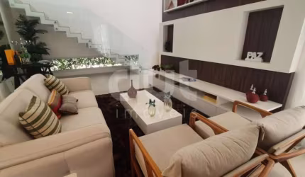 Casa em condomínio fechado com 3 quartos à venda na Rua dos Vidoeiros, 06, Sítios de Recreio Gramado, Campinas, 275 m2 por R$ 2.580.000