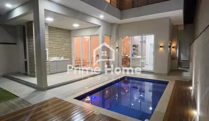 Casa em condomínio fechado com 3 quartos à venda na Avenida José Hoffmann, Residencial Real Parque Sumaré, Sumaré, 215 m2 por R$ 1.330.000