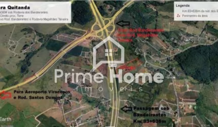 Terreno comercial à venda na Estrada Luiz de Queiroz Guimarães, 100, Reforma Agrária, Valinhos, 46702 m2 por R$ 2.120.000