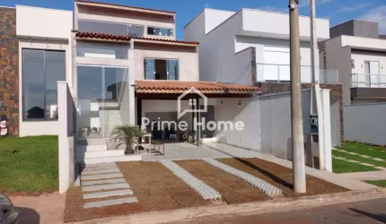 Casa em condomínio fechado com 4 quartos à venda na Estrada de Servidão Januário Guilherme, 200, Jardim Amanda II, Hortolândia, 200 m2 por R$ 823.000