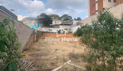 Terreno comercial à venda na Avenida Princesa D'Oeste, 1342, Jardim Proença, Campinas por R$ 3.000.000