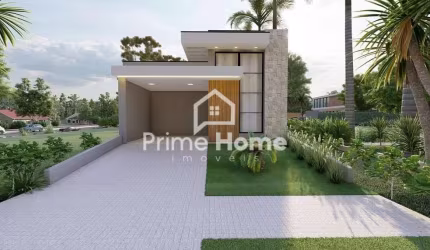 Casa em condomínio fechado com 3 quartos à venda na Avenida Luiz Greco, 600, São Bento, Paulínia, 140 m2 por R$ 1.040.000