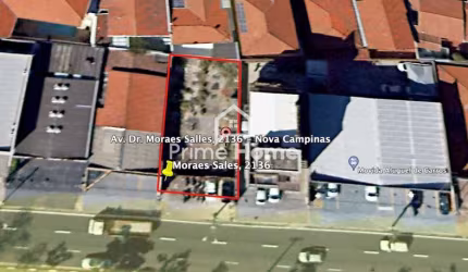 Terreno comercial para alugar na Avenida Doutor Moraes Salles, 2146, Nova Campinas, Campinas por R$ 11.200