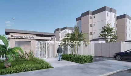 Apartamento com 2 quartos à venda na Rua Osvaldo Orlando da Costa, 652, Residencial Cosmos, Campinas, 43 m2 por R$ 227.000