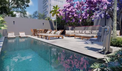 Studio na Vila Clementino 19,53 m²