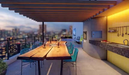 Studio Vila Clementino 24,66m²