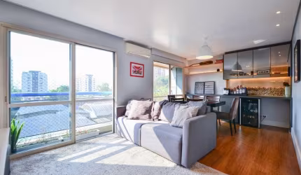 Apartamento na Cidade Monções 104m² 3 dorm 2 vagas