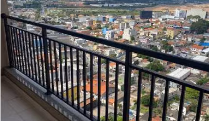 Apartamento com 60,25m² em Carapicuíba 2 dorm 1 suíte 1 vaga