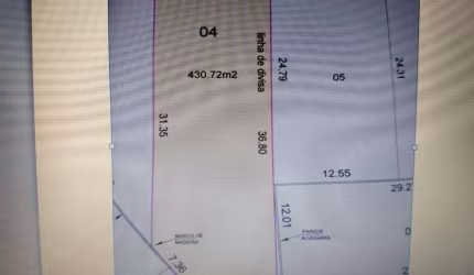 Terreno Comercial Avenida das Torres