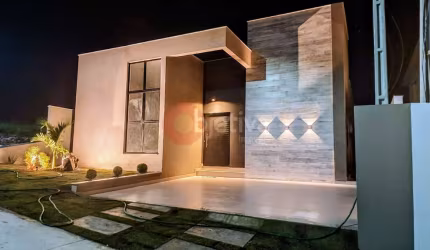 Casa nova em condomínio com acabamento fino a venda em São Pedro da Aldeia.