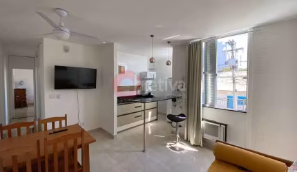 Apartamento linear, 2 quartos, mobiliado, Braga - Cabo Frio - RJ