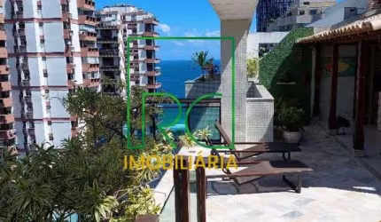 Cobertura à venda, no Condomínio Ilha Cozumel,  em Rio de Janeiro, Barra da Tijuca, com 3 quartos, 290m²