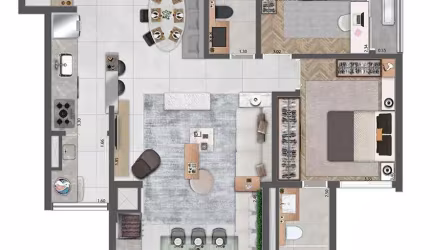 Apartamento com 2 quartos à venda na Rua Sapetuba, 228, Butantã, São Paulo, 79 m2 por R$ 1.600.000