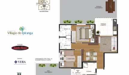 Apartamento com 2 quartos à venda na Rua Santa Áurea, 253, Vila Nair, São Paulo, 54 m2 por R$ 636.000