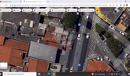 Terreno à venda na Avenida João de Andrade, 76, Santo Antônio, Osasco, 250 m2 por R$ 800.000