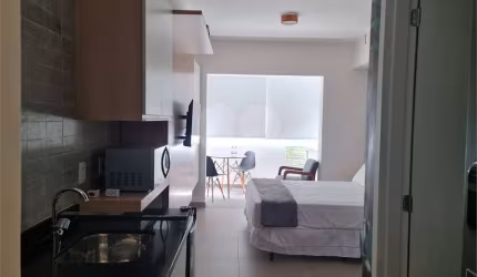 Apartamento com 1 quarto para alugar na Rua Girassol, 1280, Vila Madalena, São Paulo, 25 m2 por R$ 5.200