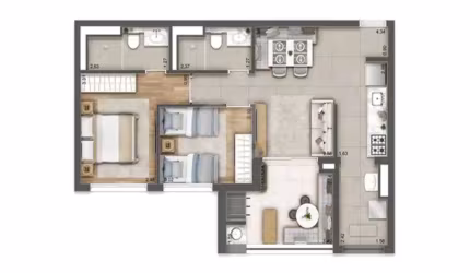 Apartamento com 2 quartos à venda na Avenida Guapira, 117, Tucuruvi, São Paulo, 63 m2 por R$ 690.000