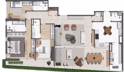 Apartamento com 3 quartos à venda na Avenida Rebouças, 1145, Cerqueira César, São Paulo, 179 m2 por R$ 6.915.000