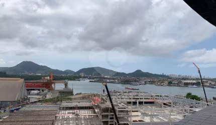 Sala comercial à venda na Rua Vereador Henrique Soler, 287, Ponta da Praia, Santos, 47 m2 por R$ 590.000