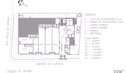 Ponto comercial para alugar na Avenida do Cursino, 3808, Saúde, São Paulo, 114 m2 por R$ 20.000