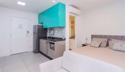Apartamento com 1 quarto para alugar na Avenida Duque de Caxias, 61, Campos Eliseos, São Paulo, 26 m2 por R$ 2.100