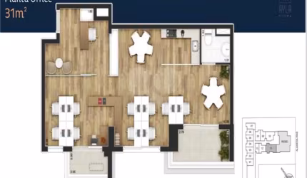 Sala comercial à venda na Avenida Chibarás, 75, Moema, São Paulo, 64 m2 por R$ 704.000