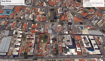 Terreno à venda na Rua Sílvia, 1138, Osvaldo Cruz, São Caetano do Sul, 1240 m2 por R$ 4.500.000