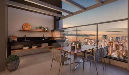 Apartamento com 1 quarto à venda na Rua Sapetuba, 228, Butantã, São Paulo, 27 m2 por R$ 382.000