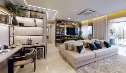 Apartamento de 85m² e 87m² - 03 dormitórios, 02 vagas - Unique Green Parque Toronto