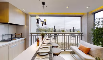 Apartamento de 69m², 02 dormitórios, 01 suíte, 02 vagas - Unique Green Parque Toronto
