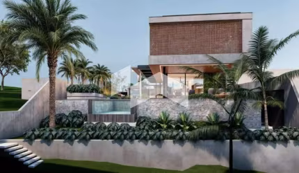 Casa em condomínio com 487.5 m², 4 quartos sendo 4 suítes à venda no bairro Lamenha Pequena.