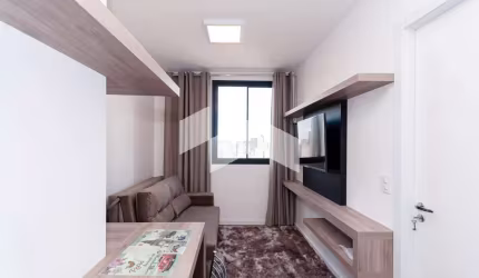 APARTAMENTO COM 01 DORMITÓRIO - MOBILIADO