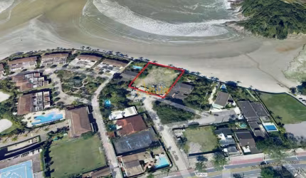 Terreno pé na areia, 2000m², praia de Pernambuco