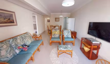 Apto (lado praia), 3 dorms., 1 vaga, lazer, Enseada