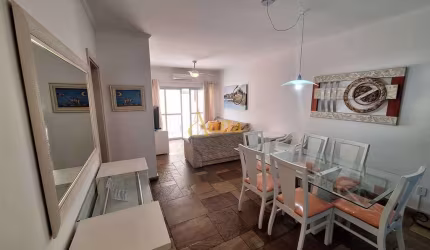 Apto 3 dorms., sacada, 1 vaga, lazer, 400mts praia