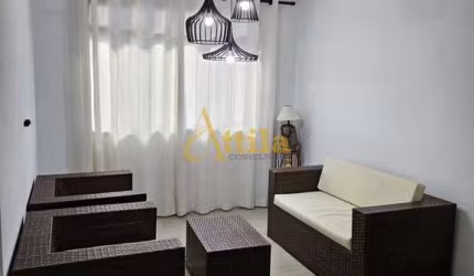 Apto reformado, 2 dorms., 1 vaga, Enseada
