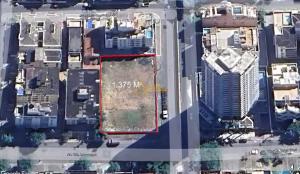Terreno 1375m² - de esquina, na Enseada