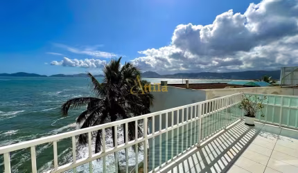 Apto. Frente mar, Maravilhosa Vista, na Península, Guarujá.